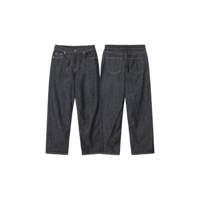 歐美 高街經典 修身直筒 牛仔褲 (set - up) - 1C20