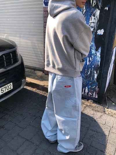 極簡主義 短版 休閒 按扣連帽外套 - 2C20