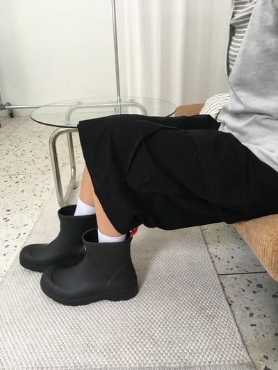 韓系復古 立體重磅 斜線大口袋 工裝 7分短褲 - 2C10