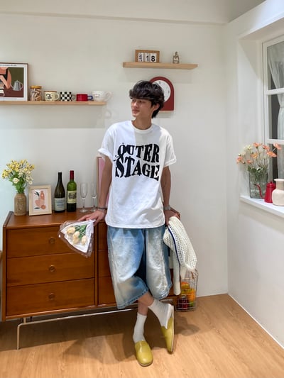 Stage 街頭印刷 短T - 4C4