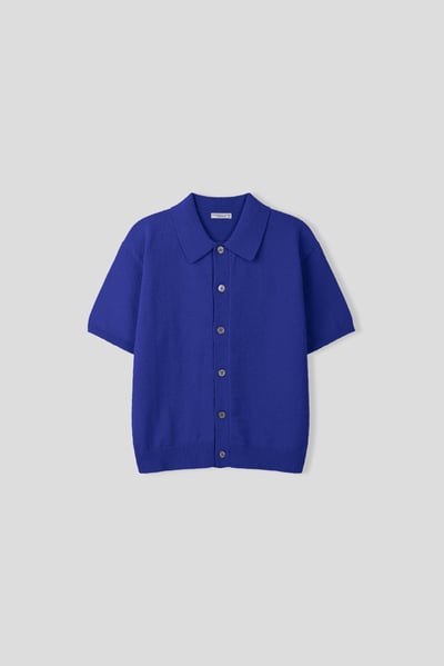 漢南洞 高檔幹練 圈紗針織 短版 開襟衫 - 6C25