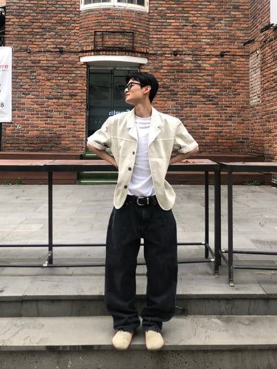 美式休閒 簡約 天然牛皮 皮帶 - 2C9