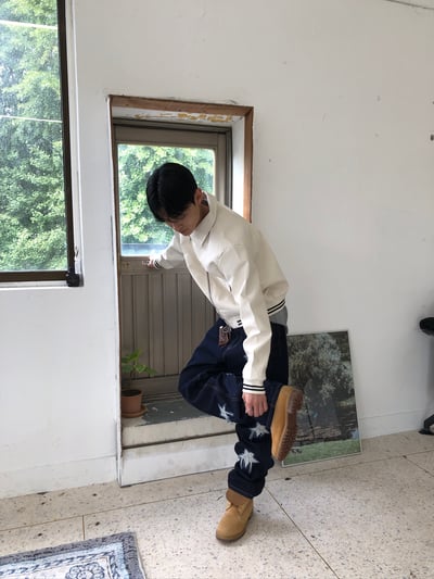 素雅幹練 亮感 皮革 短版 夾克 - 2C12