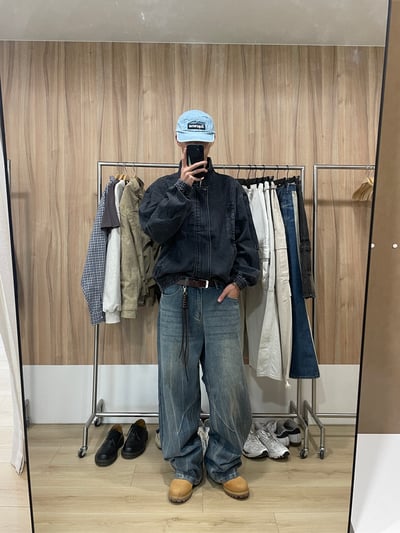 水洗牛仔 高檔細節 夾克 - 1C11