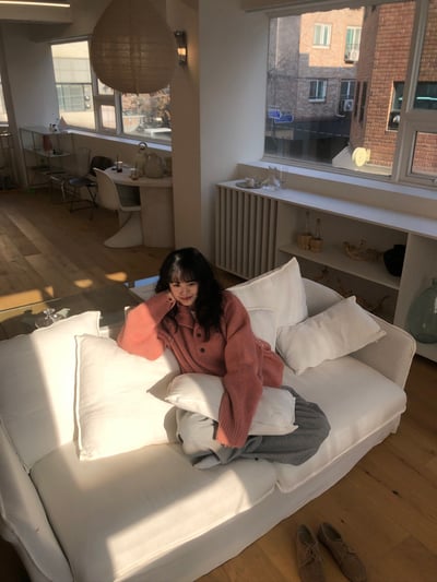 層疊口袋 降落傘 空氣棉 寬版棉褲 - 4C15