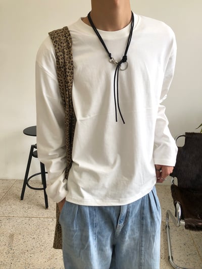 俐落街頭感 繩索項鏈 - 1C3