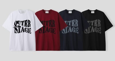 Stage 街頭印刷 短T - 4C13