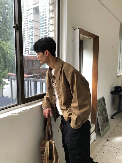 歐美休閒 高級系列 顯肩寬 短版 夾克 - 2C10