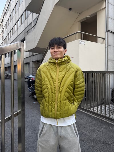 俐落曲線 輕量短版 羽絨外套 - 3C9