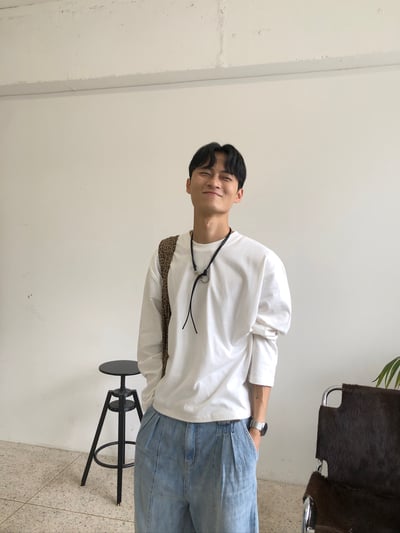 俐落街頭感 繩索項鏈 - 1C4