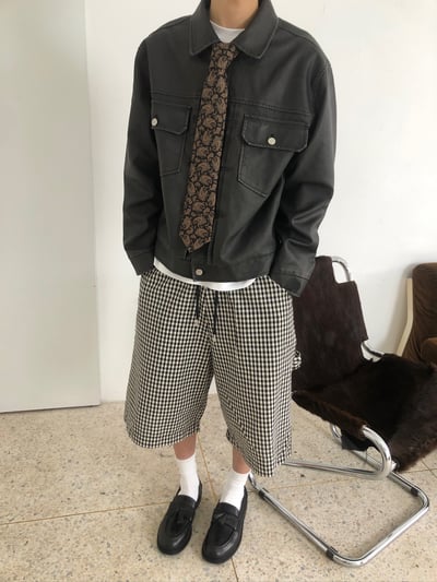 文藝復興 花雕紋 復古領帶 - 2C18