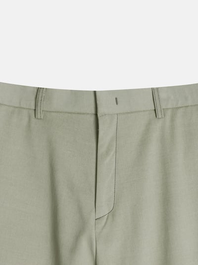 ASH 街頭休閒 特殊曲線 長版 寬褲 - 2C22