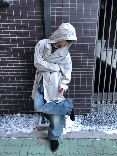 經典休閒 高級街頭 春天 風衣外套 - 3C8