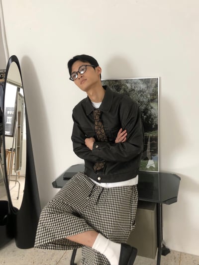 文藝復興 花雕紋 復古領帶 - 2C24