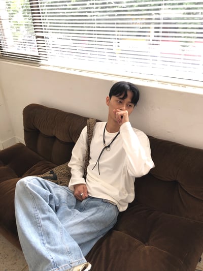 俐落街頭感 繩索項鏈 - 1C5