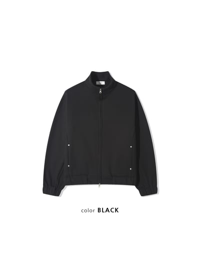 潮流版型霸主 立領短版 休閒 刷毛外套 (set-up) - 2C20