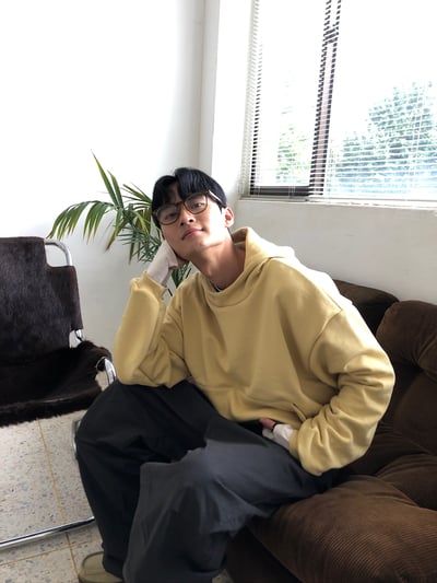 高質感 休閒風 細條紋 層疊穿搭 指套 長袖 - 4C15