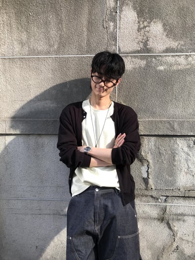 清涼夏季 高檔休閒 薄款開襟 短版 長袖 - 4C6