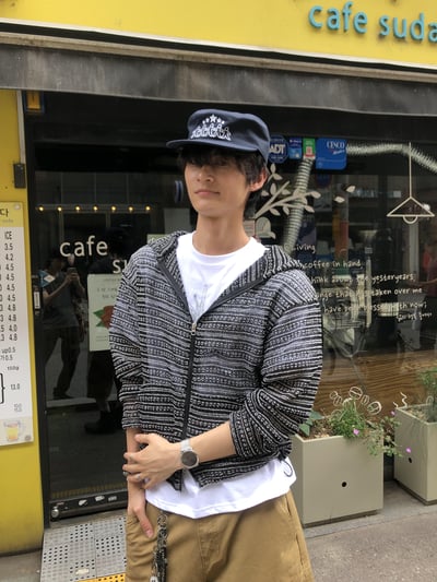街頭風 五星 紙片人 高檔刺繡 藥盒帽 - 3C11