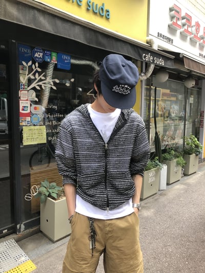 街頭風 五星 紙片人 高檔刺繡 藥盒帽 - 3C13