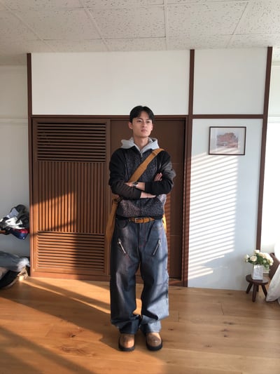 一枝獨秀 街頭氛圍 豹紋配色 微短版 外套 - 2C12