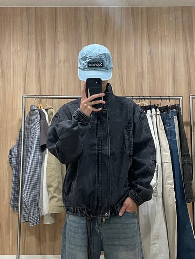 水洗牛仔 高檔細節 夾克 - 1C7