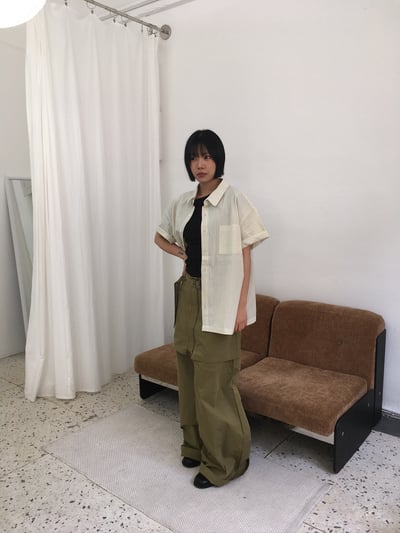 廢土風 可拆式 涼感棉料 街頭裙褲 - 2C19