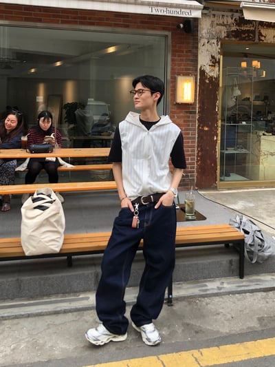 美式休閒 簡約 天然牛皮 皮帶 - 2C14