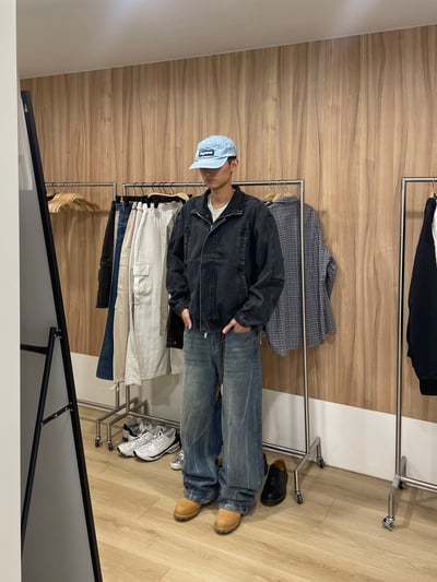 水洗牛仔 高檔細節 夾克 - 1C12