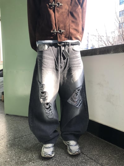 頂流社會 網狀皮革 鑰匙圈 皮帶 - 2C5