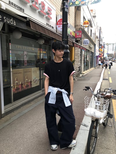 經典款 夏季透氣 短版素面 短袖上衣 - 8C15