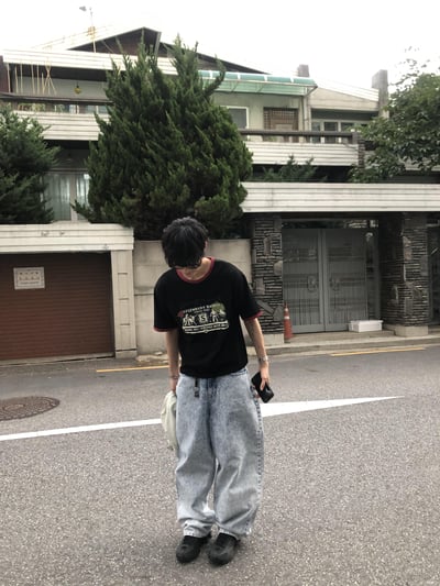 西部牛仔 復古王者 配色細節 短版 短袖 - 3C13