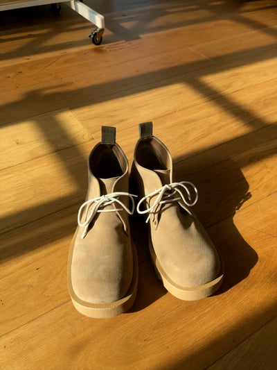 薩哈拉沙摸 高檔沙色 高筒 工靴 - 1C6