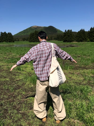 文藝浪漫派 夏季輕薄 撞色格紋 寬鬆襯衫 - 3C16