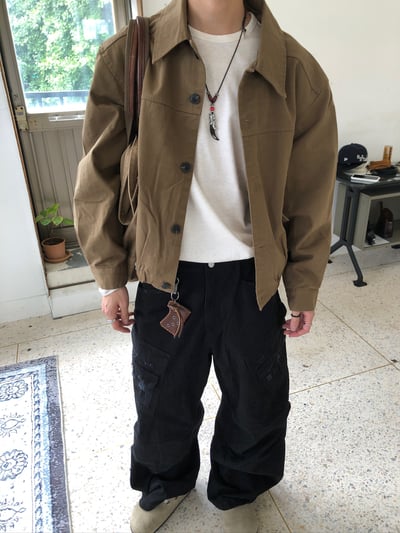 洞洞元素 皮革鑰匙圈 (可放打火機) - 2C9