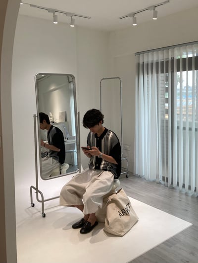 (棕色M 現貨) 經典復古 80s 百慕達 7分短褲 - 3C15