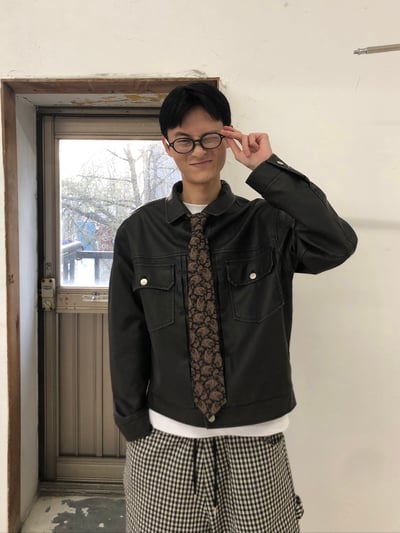 文藝復興 花雕紋 復古領帶 - 2C21