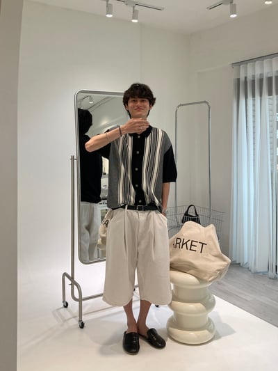 (棕色M 現貨) 經典復古 80s 百慕達 7分短褲 - 3C5