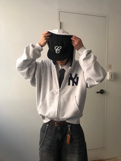 時尚紐約 歐美潮男 連帽短版外套 - 3C3