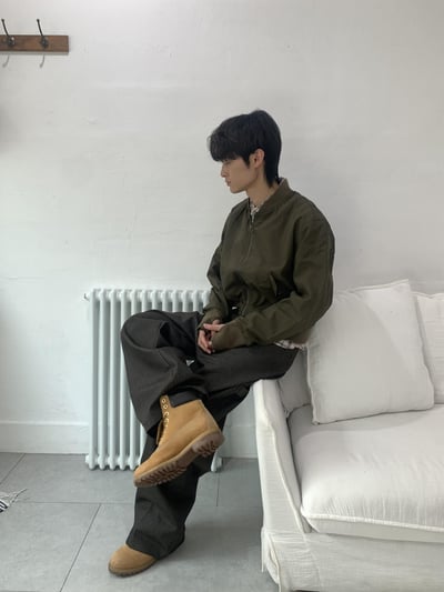 俐落版型 航空 MA-1 短版 飛行夾克 - 2C4