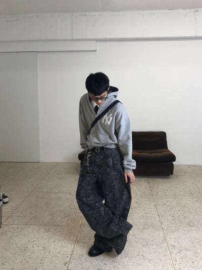 時尚紐約 歐美潮男 連帽短版外套 - 3C18