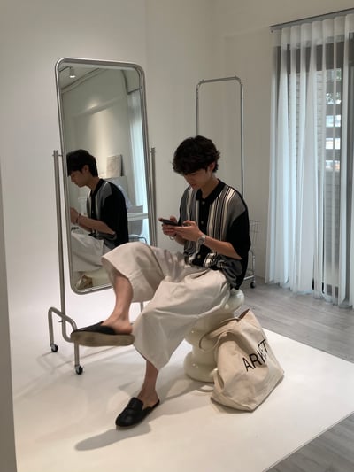 (棕色M 現貨) 經典復古 80s 百慕達 7分短褲 - 3C11