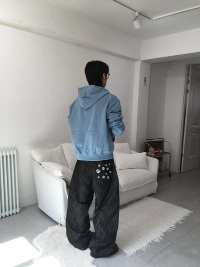 Classic 美式經典 刺繡短版 連帽外套 - 3C8