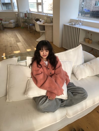 層疊口袋 降落傘 空氣棉 寬版棉褲 - 4C13