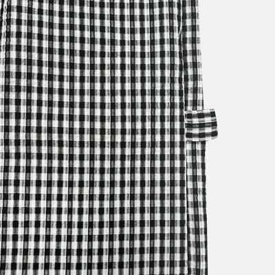 歐美街頭 經典格紋 百慕達 工裝 棉短褲 - 2C19