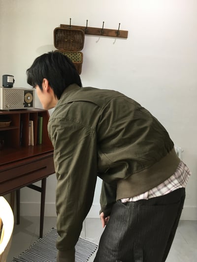 俐落版型 航空 MA-1 短版 飛行夾克 - 2C16