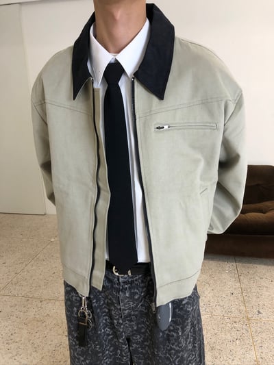 簡約風 百搭 素色 伸縮調節 領帶 - 2C5