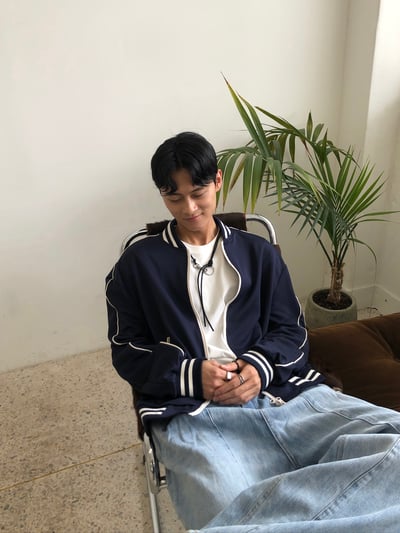 俐落街頭感 繩索項鏈 - 1C8