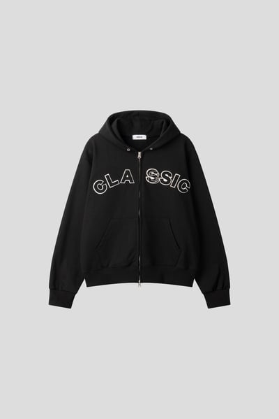 Classic 美式經典 刺繡短版 連帽外套 - 3C24