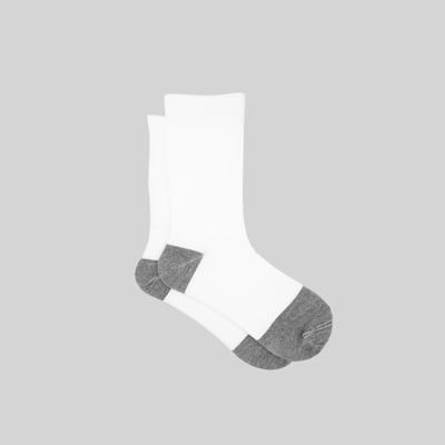 純白透氣抑菌長襪 共兩色 (2雙入)5